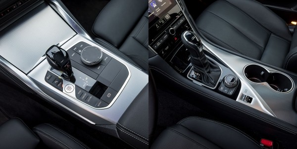 Машем из Infiniti Q60 вдогонку заднеприводному BMW 420d