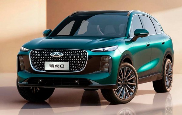 Китайцы частично рассекретили кроссовер Chery Tiggo 8 в новом кузове