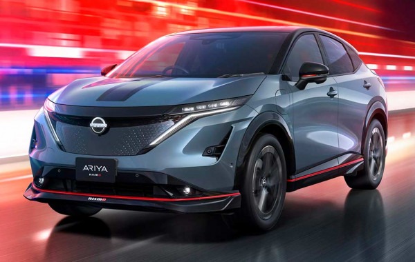 Nissan Ariya 2026: пересмотренная внешность и прежняя техника