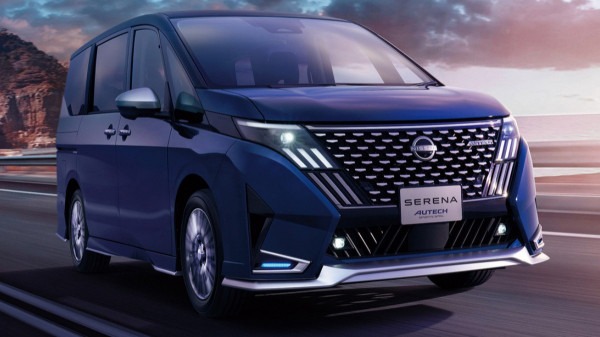 Обновленный минивэн Nissan Serena: новый облик за доплату