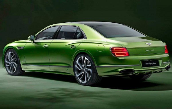 Обновленный седан Bentley Flying Spur получил иную внешность и S-версию Обновленный седан Bentley Flying Spur получил иную внешность и S-версию