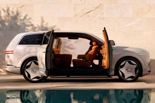 Genesis GV90: флагманский электрический кроссовер с &laquo;суицидальными&raquo; дверьми