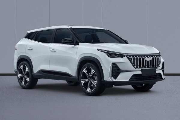 Geely Boyue (Cityray) повторно обновился в Китае