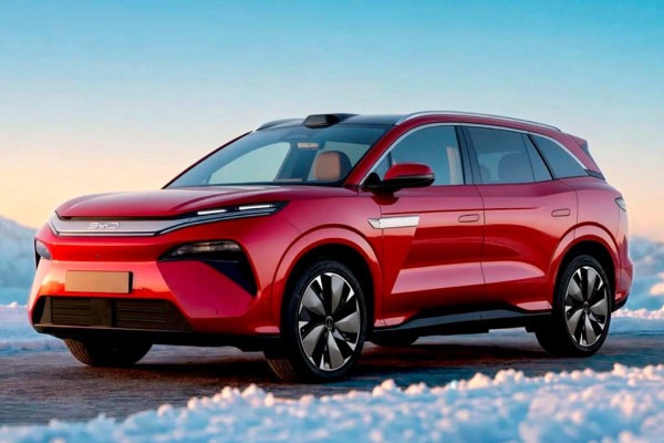 Компания BYD анонсировала для Европы флагманский электрический кроссовер Atto 8 Компания BYD анонсировала для Европы флагманский электрический кроссовер Atto 8