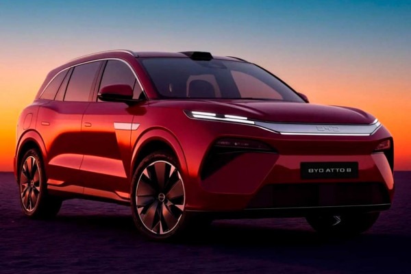 Компания BYD анонсировала для Европы флагманский электрический кроссовер Atto 8 Компания BYD анонсировала для Европы флагманский электрический кроссовер Atto 8