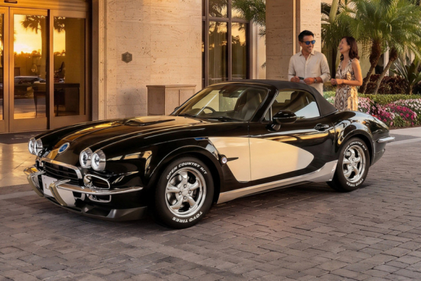 Mazda MX-5 станет родстером Mitsuoka LA1 в стиле Chevrolet Corvette C1